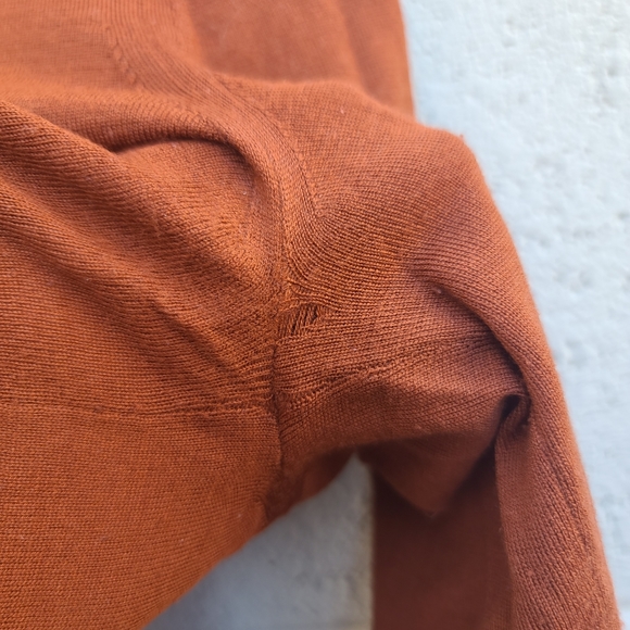 Partow | Greta Merino Wool Sweater in Rust - Picture 14 of 16